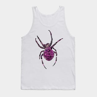 Pink Spider Fierce Orb-Weaver Tank Top